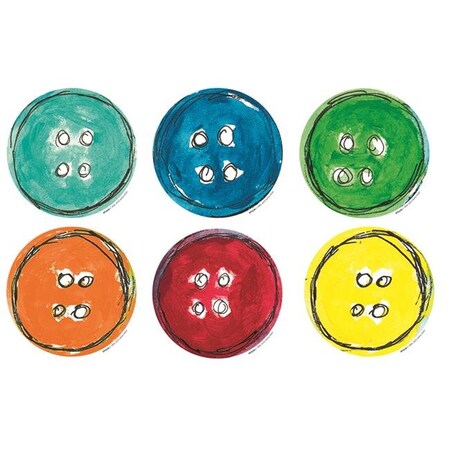 Teacher Created Resources Teacher Created Resources EP-3236BN Pete the Cat Groovy Buttons Accents - Pack of 3 EP-3236BN